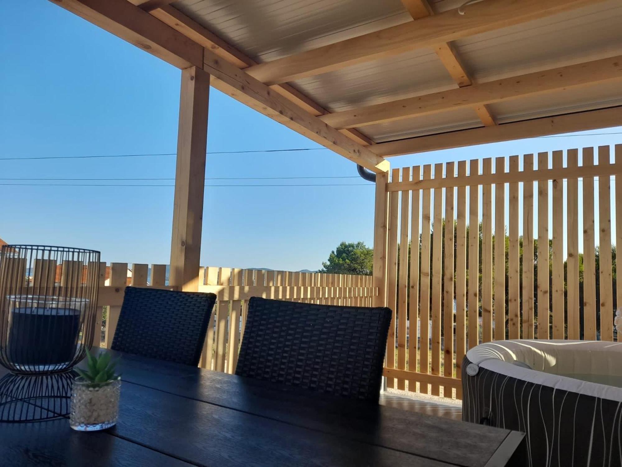 Tiny House Lily With Jacuzzi Apartamento Sveti Filip i Jakov Exterior foto